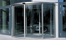 弧形自動橫拉門機 (courved sliding doors)